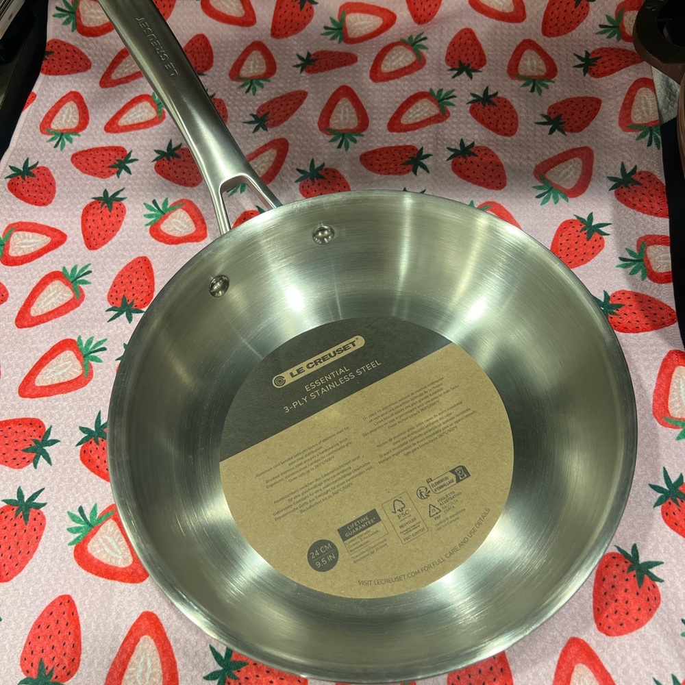Le Creuset Stainless Steel Fry Pan